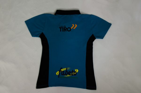 Camisa Polo Babylook com Recorte e Bordada - Imagem 2