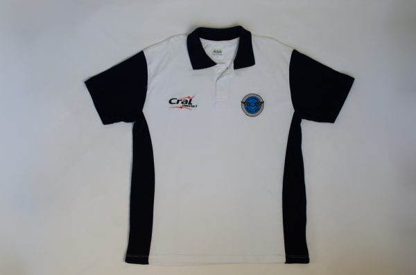 Camisa Polo Piquet com Recorte e Bordada