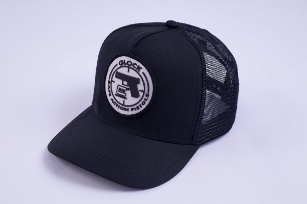 Boné Trucker Griffe Oxford Aplique Bordado