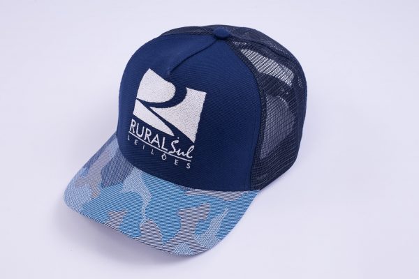 Boné Trucker Brim Brodado Aba Personalizada